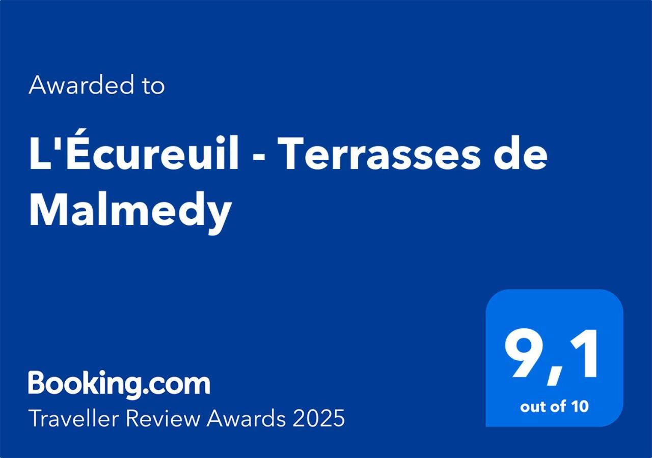 L'Ecureuil - Terrasses De Malmedy Villa Екстериор снимка